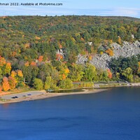 Buy canvas prints of Devil's Lake October 18th (66A) by Philip Lehman