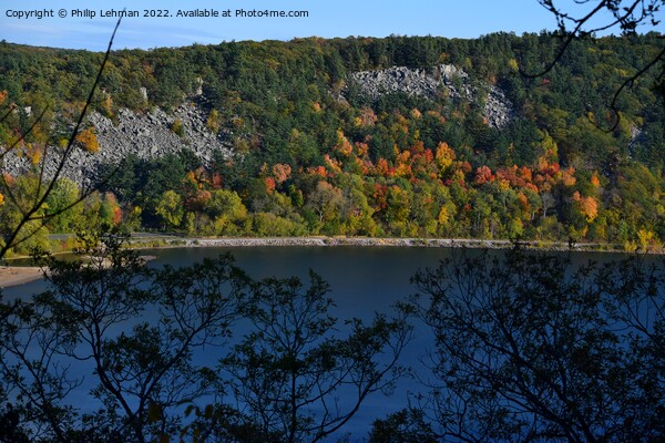 Devil's Lake October 18th (48A) Picture Board by Philip Lehman