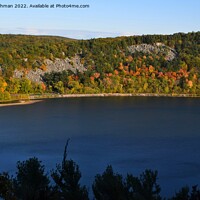 Buy canvas prints of Devil's Lake October 18th (57A) by Philip Lehman