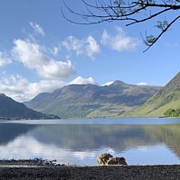 Buy canvas prints of Crummock Water by Sarah Noble