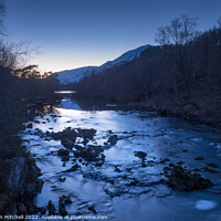 Buy canvas prints of River Affric Glen Affric Scottish Highlands Scotland UK by Jonathan Mitchell
