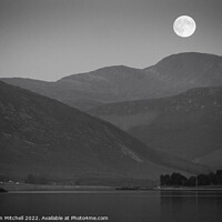 Buy canvas prints of An Tellach Mountains, Ullapool, Scotland, 2019 by Jonathan Mitchell