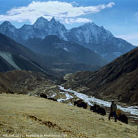 Buy canvas prints of Everest Himalaya, Nepal, 2005 by Jonathan Mitchell