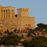 Buy canvas prints of The Parthenon Athens Greece by Jonathan Mitchell