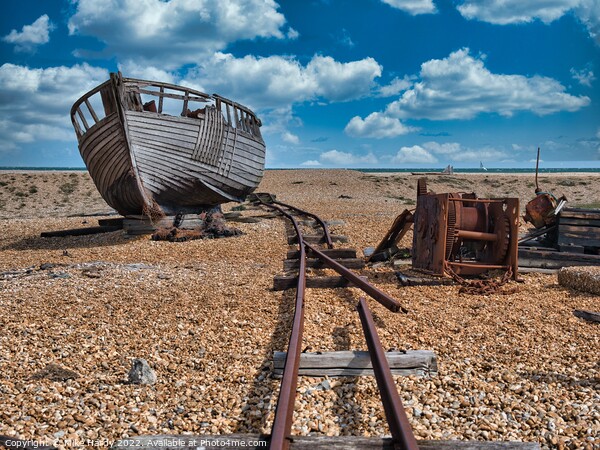 RX15 on Dungeness beach Picture Board by Mike Hardy