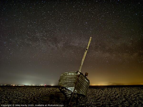 JeniRay moored at the Milky Way Picture Board by Mike Hardy