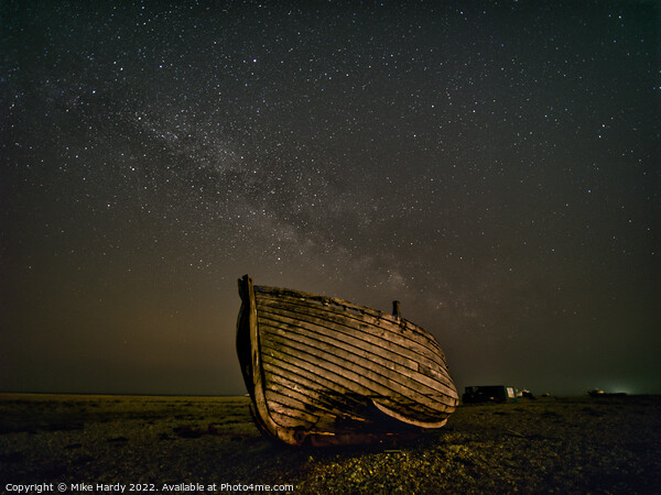 Sailing the Milky Way Picture Board by Mike Hardy