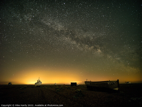 Dungeness Astro Plains Picture Board by Mike Hardy