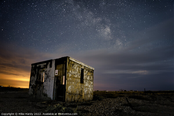 Shack beneath the stars Picture Board by Mike Hardy