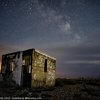 Buy canvas prints of Shack beneath the stars by Mike Hardy