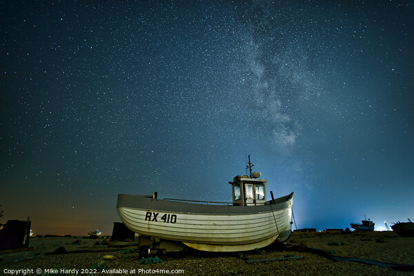 RX 410 Trawling the stars Picture Board by Mike Hardy