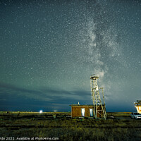 Buy canvas prints of Moon Base Dungeness by Mike Hardy