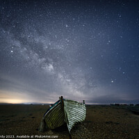 Buy canvas prints of Sinking beneath the stars by Mike Hardy