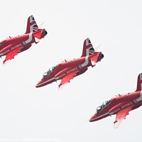 Buy canvas prints of Red Arrows by Martin Pople