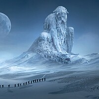Buy canvas prints of Frozen giant! by Ionut Cosmin