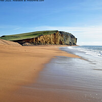 Empty Dorset beach