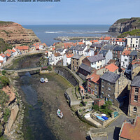 Staithes Coastal Village Landscape