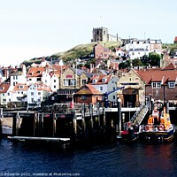 Buy canvas prints of Whitby in Yorkshire  by Nick Edwards