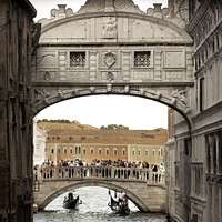 Buy canvas prints of The Bridge of Sighs by Sarah Hicks