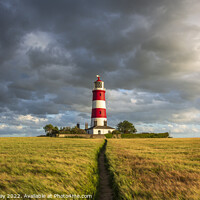 Buy canvas prints of storm clouds at Happisburgh by andrew loveday