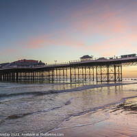 Buy canvas prints of Cromer Pier  by andrew loveday