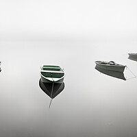 Buy canvas prints of Six Boats by Andreas Vitting