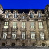 Buy canvas prints of Bibliotheque Historique de la Ville de Paris - Hotel Lamoignon - Paris France by Alix Forestier