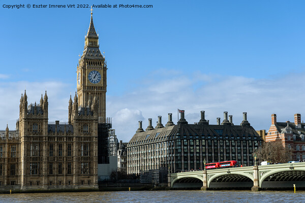 The Big Ben is back Picture Board by Eszter Imrene Virt