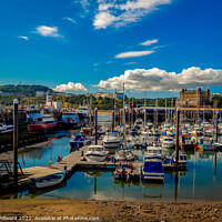 Buy canvas prints of Scarborough Harbour by Tony Millward