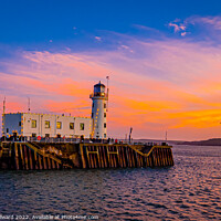 Buy canvas prints of Scarborough lighthouse  by Tony Millward