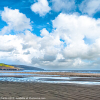 Buy canvas prints of Amroth Beach by Chris Richards