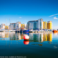 Buy canvas prints of Sovereign Harbour Marina, Eastbourne by Chris Richards