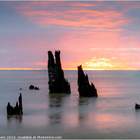 Buy canvas prints of Jetty Remains  by Ian Saunders