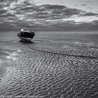 Buy canvas prints of At Low Tide by Ian Saunders