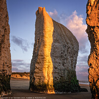 Buy canvas prints of Chalk Stack by Ian Saunders