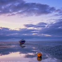 Buy canvas prints of Buoy and Boat by Ian Saunders
