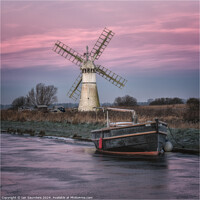 Buy canvas prints of Winter Sails by Ian Saunders