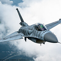 Buy canvas prints of Polish Air Force F-16 by Kris Christiaens