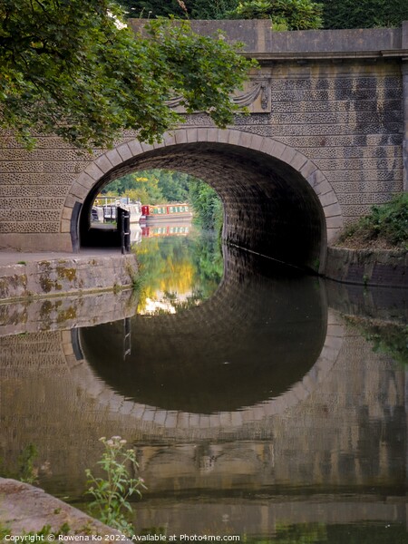 Morning reflection on the Canal Picture Board by Rowena Ko