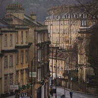 Buy canvas prints of Bath Street View of Walcot Street by Rowena Ko