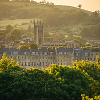 Buy canvas prints of St Saviour’s Church in golden sunset by Rowena Ko