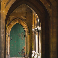 Buy canvas prints of The link arch between the Locksbrook Chapel by Rowena Ko