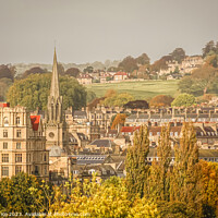 Buy canvas prints of Fall mood photography of UK somerset cotswold city Bath in Golden Autumn  by Rowena Ko