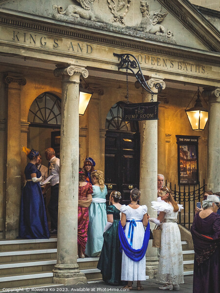 Jane Austen Festival Ball at The Pump Room Bath  Picture Board by Rowena Ko