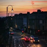 Buy canvas prints of An early morning by London Road.  by Rowena Ko