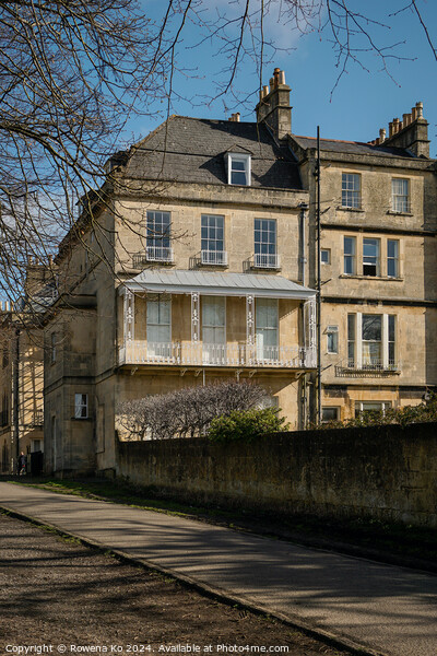 Photography of the Gravel Walk in cotswold city Bath, somerset, UK  Picture Board by Rowena Ko