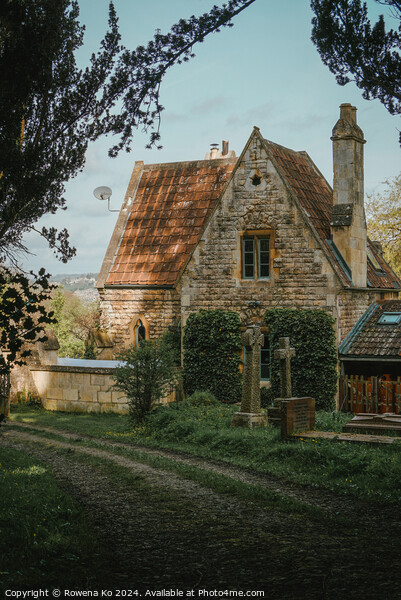 Photography of a little cottage in cotswold city Bath, somerset, UK  Picture Board by Rowena Ko