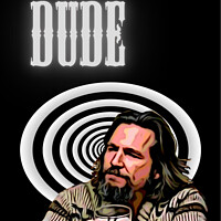 Buy canvas prints of DUDE by Anthony Clark