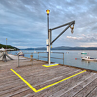 Buy canvas prints of View From Aberdovey Jetty by Dave Urwin
