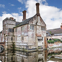 Buy canvas prints of Baddesley Clinton Manor House by Dave Urwin